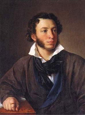 Прижизненный портрет Пушкина работы В. А. Тропинина (1827)